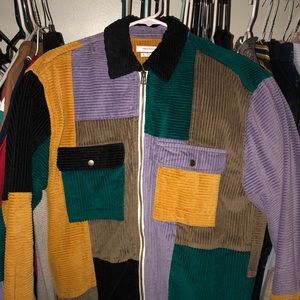 Color patch Jacket